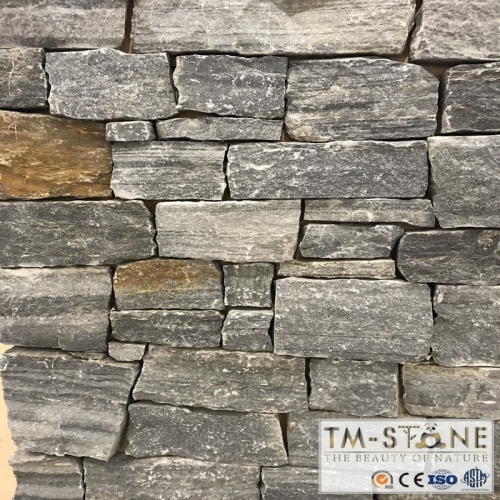 TM-WL029 Black Loose Stone Wall