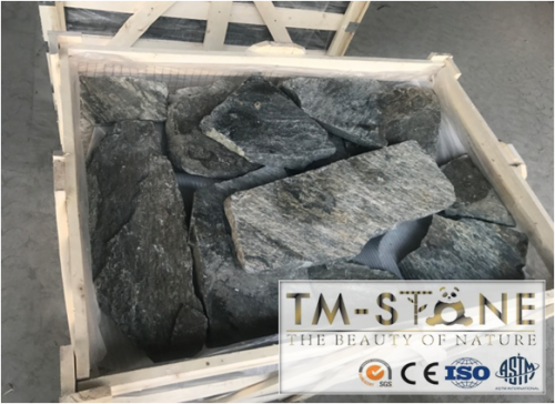 TM-WL005 Black Loose Stone Wall