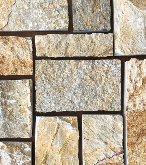 TM-WL038 Khaki Loose Stone Wall