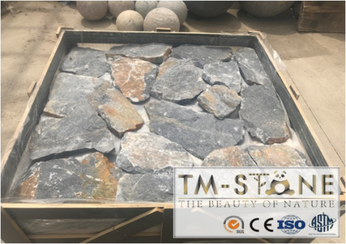 TM-WL005 Black Loose Stone Wall