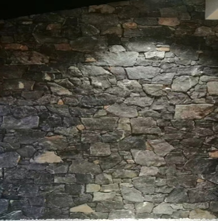 TM-WL005 Black Loose Stone Wall