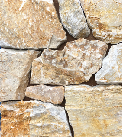 TM-WL041 Yellow Loose Stone Wall