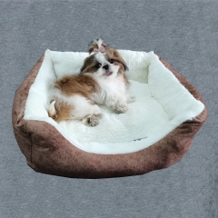 Pet bed with removable cushion Dog bed with removable pillow