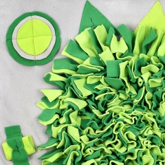 Green Pet sniffing mat