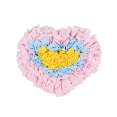 Heart Shape Pet sniffing mat