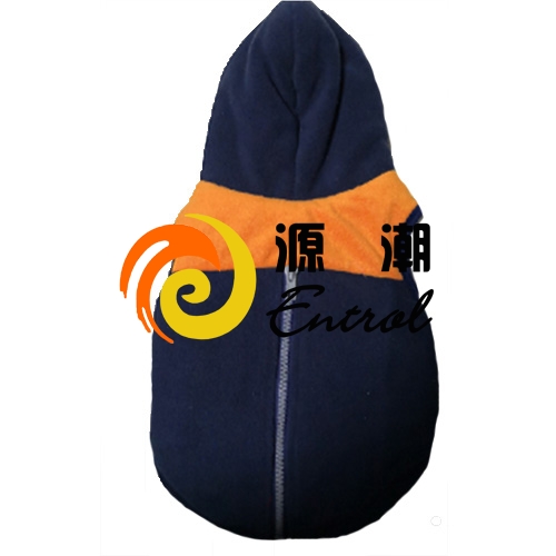 Fleece Pet Jacket with hoodie