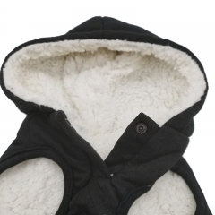 Quilted Pet Jacket with hoodie