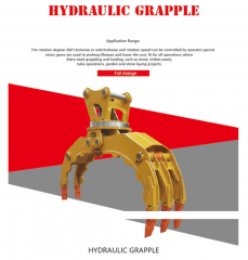 Hydraulic Grapple/clamping Jaw