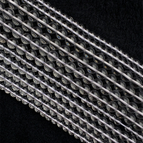 High quality AAA Natural Clear Quartz White Crystal Round Loose Beads 2-20mm Rock Quartz 15.5" 05663