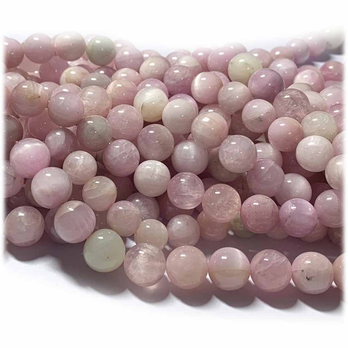 15.5" Veemake Natural Genuine Green Pink Purple Kunzite Spodumene Hiddenite Cat's Eye Round Loose Gemstone Beads Necklaces Bracelets 6-14mm 08318