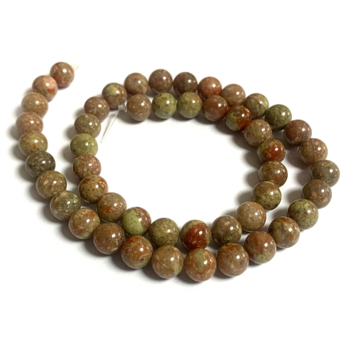 On Sale Natural Genuine Pink Autumn Jasper Necklaces Bracelets Round Loose Beads 08646-2