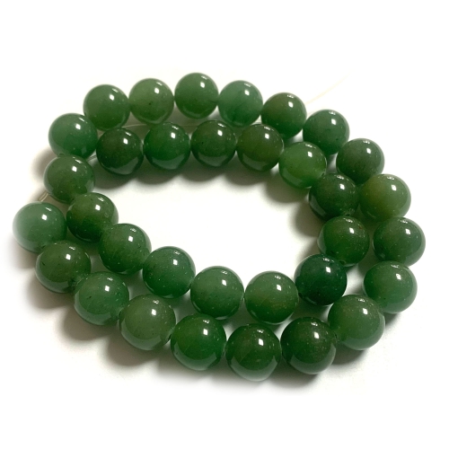 On Sale Natural Genuine Green Aventurine Necklaces Bracelets Round Loose Beads 08646-11