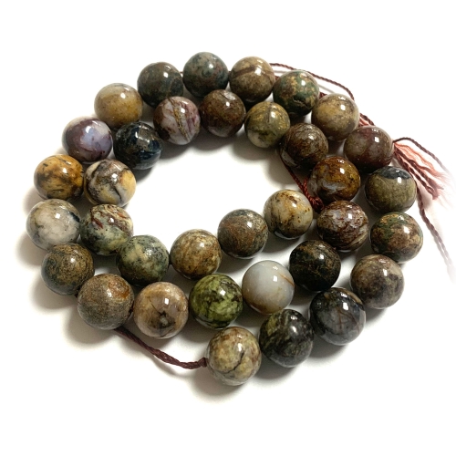 On Sale Natural Genuine Pietersite Necklaces Bracelets Round Loose Beads 08646-17