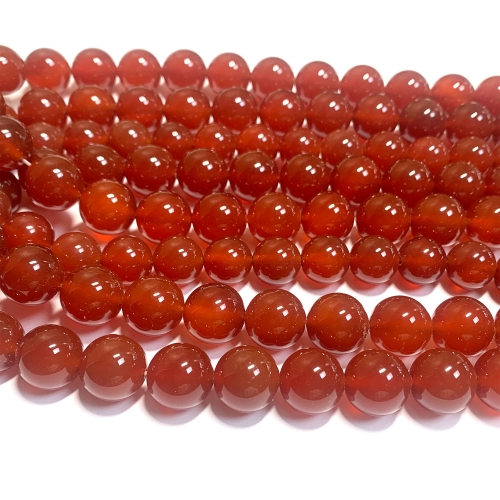 On Sale Natural Genuine Red Agate Necklaces Bracelets Round Loose Beads 08635