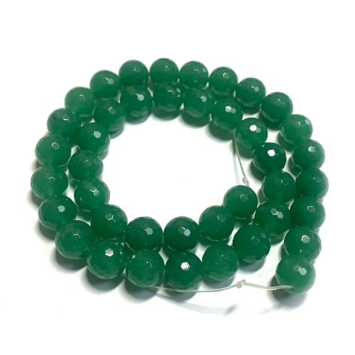 On Sale Natural Genuine Green Aventurine Necklaces Bracelets Faceted Round Loose Beads 08644-1