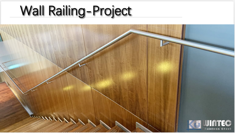 Modern Handrail used for the hotel Modern Handrail used for the hotel