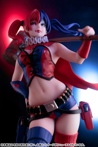 (In Stock) Kotobukiya-DC COMICS Bishoujo DC UNIVERSE Harley Quinn NEW52 ver. 2nd Edition 1/7 Complete Figure