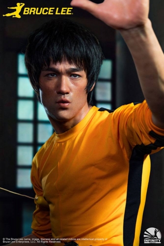 (Pre-order Closed)Game of Death BruceLee 1/1 Scale Bust Statue By Infinity Studio