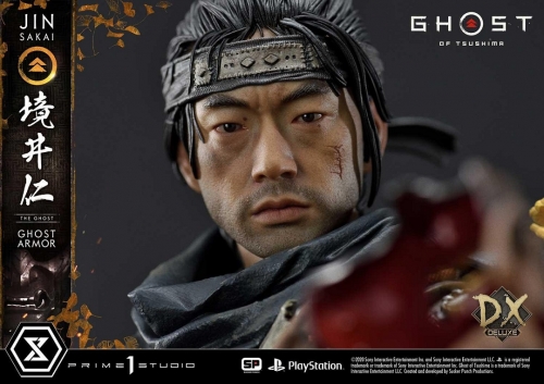 (Pre-order Closed)DX Bonus Version Ghost of Tsushima Jin Sakai, The Ghost -Ghost Armor- 1/4 Scale Statue By Prime 1 Studio