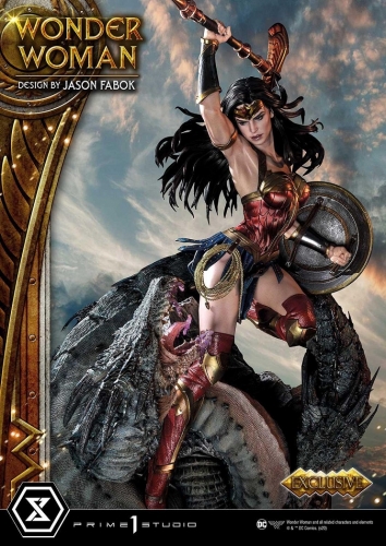 (Pre-order Closed)Exclusive Wonder Woman versus Hydra (Concept Design By Jason Fabok) By Prime 1 Studio