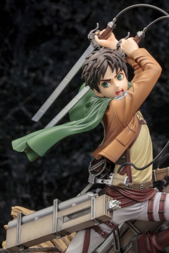 (Sold Out)Kotobukiya ARTFX J Attack on Titan Figure Eren Yeager Renewal Package ver. 1/8 Figure(Rerelease)