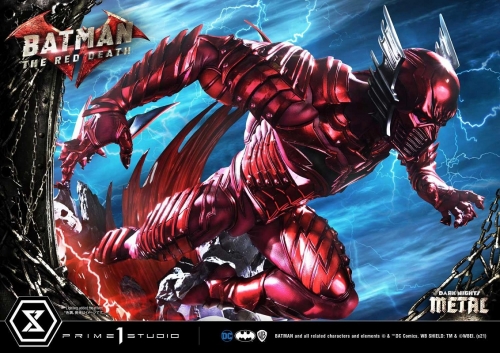 (Pre-order Closed)Regular Ver. Dark Nights: Metal (Comics) The Red Death 1/3 Scale Statue By Prime 1 Studio