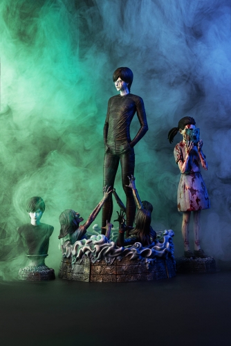 (Pre-order Closed)Limited Version The Lovesick Dead Series: The Crossroads Pretty Boy By Ito Junji Authorized 1/6 Scale Statue Made by Echoew Gallery