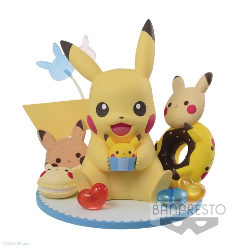 (Sold Out)Banpresto Pokemon Sun & Moon - Pokemon Tea Party - Pikachu No Okashi Collection