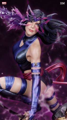 (In Stock) Marvel X-Men Series Psylocke 1/4 Scale Statue By XM Studios