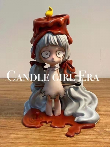 (Pre-order Closed)Candle girl Era Grey Version Depressed Island Series 24 cm By LABOLI Studio