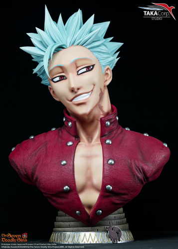 (Pre-order) The Seven Deadly Sins Ban 1/1 Scale Bust Statue By Taka Corp Studio