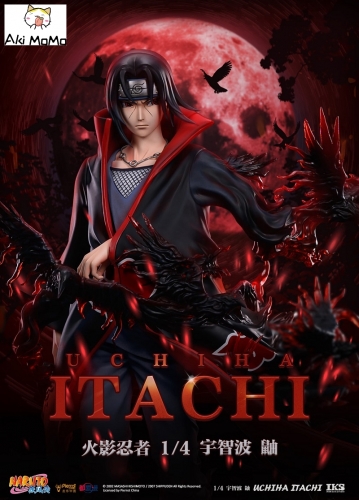 (Pre-order Closed)Uchiha Itachi Naruto Figure Shippuden 1/4 Scale Statue By Iron Kite Studio