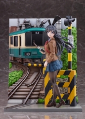 eStream SSF Rascal Does Not Dream of Bunny Girl Senpai Mai Sakurajima Enoden Ver. 1/7 Figure Shibuya Scramble Figure (Single Shipment)