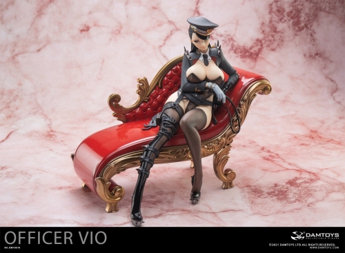 (Pre-order) Damtoys Officer Vio/R Scale Painted Black Ver. DMF007A 1/7 Figure