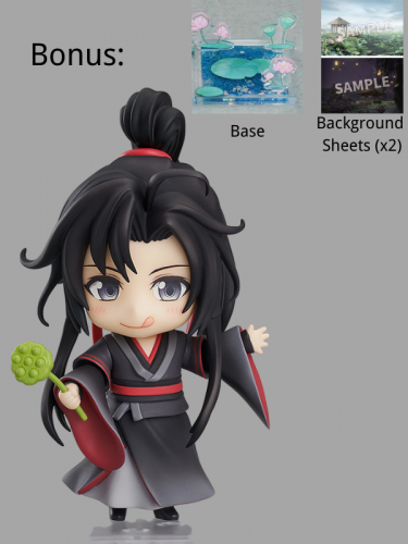 Good Smile Arts Shanghai GSAS Nendoroid Wei Wuxian DX Version + Base Mo Dao Zu Shi