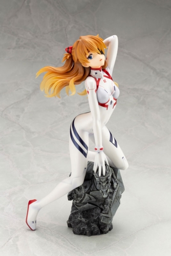 (Pre-order) Kotobukiya Evangelion: 3.0+1.0 Thrice Upon a Time Asuka Langley Shikinami White Plugsuit ver. 1/6 Figure