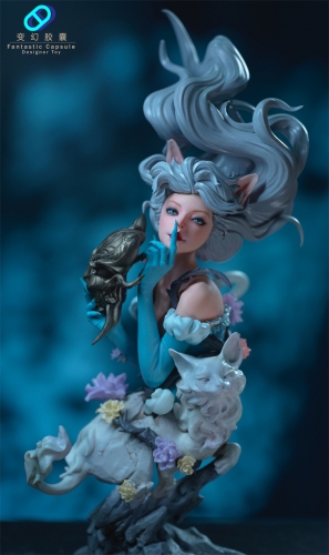 (Sold Out) Transmogrification - Cat Resin Statue By Fantastic Capsule Studio