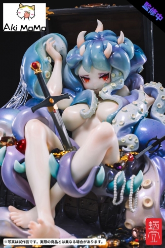 (Back-order) Snail Shell Studio Treasure Chest Monster Octopus Girl 1/3 Figure (Bonus)