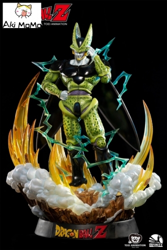 (Pre-order) Dragon Ball Z Cell Perfect Form Licensed 1/4 Scale Statue By Infinity Studio