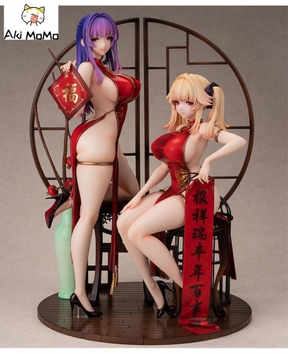 (In Stock) BINDing x Native Moehime Union Yuri & Stella Bountiful Year 1/4 Scale Figure (Single Shipment)