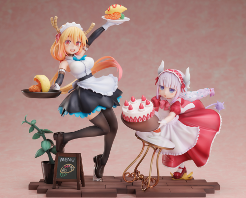 (In Stock) APEX Miss Kobayashi's Dragon Maid Maid Cafe Ver. 1/7 Tohru KannaKamui Figure