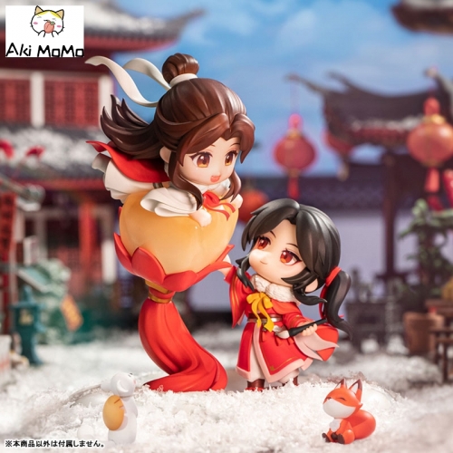 (Pre-order) QINGCANG Comic Heaven Official's Blessing Xie Lian & San Lang Thousand Lights Illuminating the Watchtower New Year Series Deformed Figure