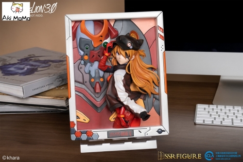 (Pre-order) Evangelion: 3.0 You Can (Not) Redo Asuka Langley Sohryu 3D Art Frame By Infinity Studio