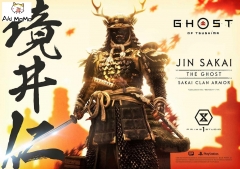 (Pre-order) Ghost of Tsushima Jin Sakai, The Ghost Sakai Clan Armor UPMGHOT-02 1/4 Scale Statue By Prime 1 Studio