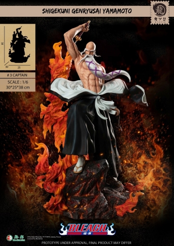 (Pre-order) Bleach Yamamoto Genryuusai Shigekuni 1/6 Scale Statue By RYU STUDIO