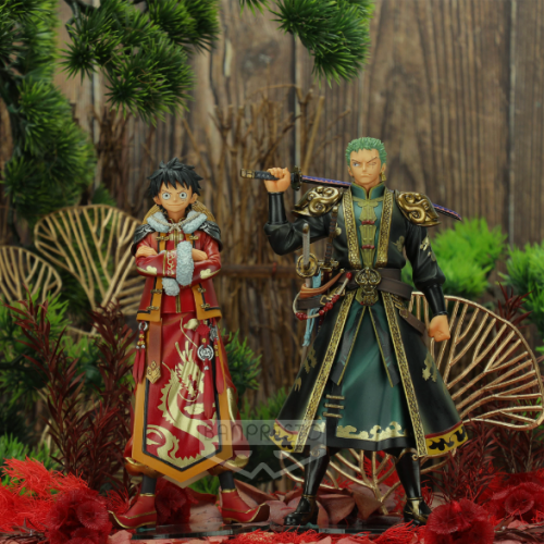 (In Stock) BANDAI Banpresto One piece Figure DXF Great route Chinese style Zoro China Exclusive version