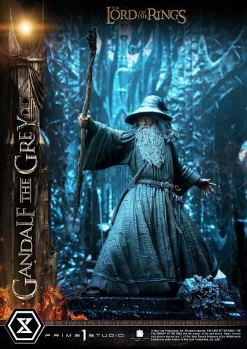 PRIME 1 STUDIO Premium Masterline The Lord of the Rings (Film) Gandalf the Grey PMLOTR-12