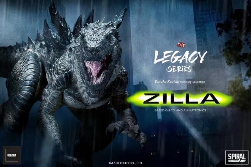 Legacy Series Godzilla 1998 (Film) Zilla Statue By Spiral Studio