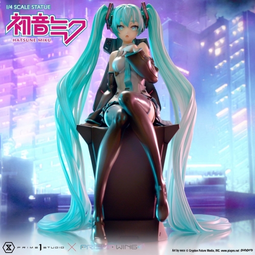 Prime 1 Studio x Prisma Wing "Art by neco" Hatsune Miku 1/4 Statue PWPCL-07