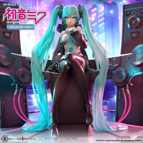 Prime 1 Studio x Prisma Wing "Art by neco" Hatsune Miku 1/4 Statue (DX Bonus Version) PWPCL-07DX